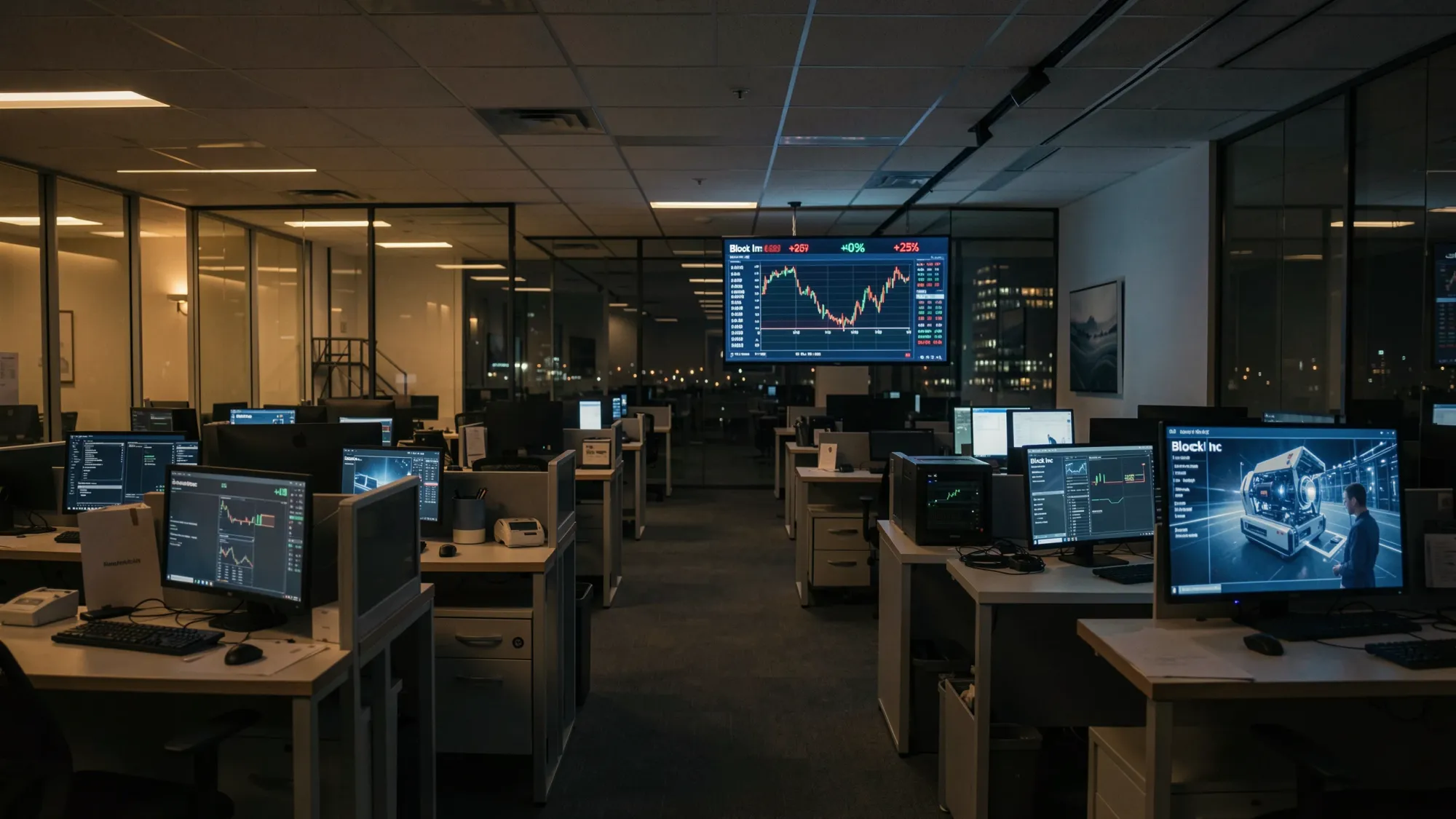 Block Inc automation: 40% workforce cut, stock +25%