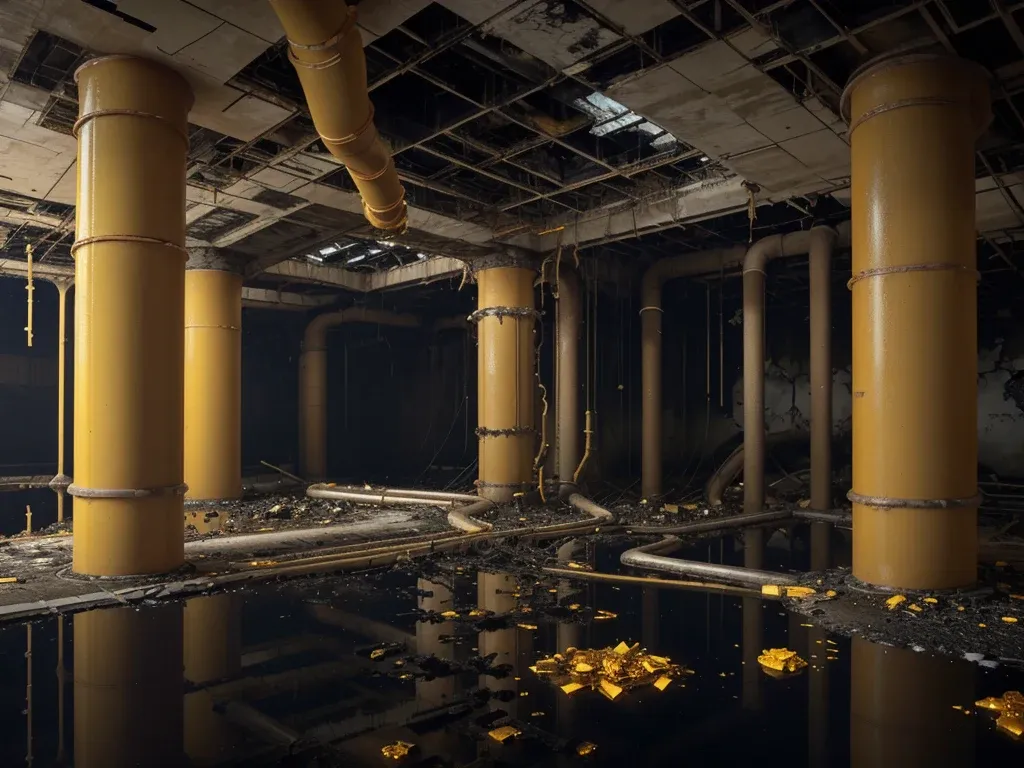 Infrastructure cascade failure visualization