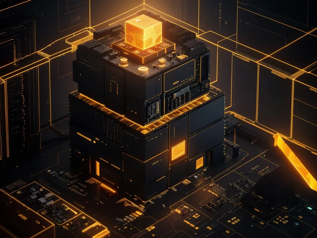 Personal AI stack four-layer architecture visualization