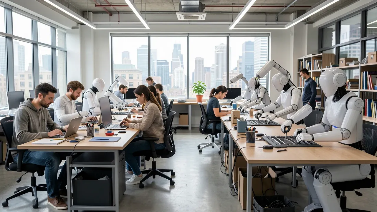 AI generating content at scale while human curation and taste remain the differentiating factor