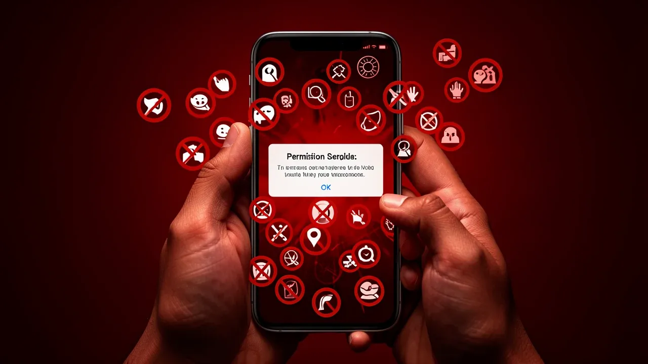 Mobile app privacy permissions and surveillance through advertising infrastructure