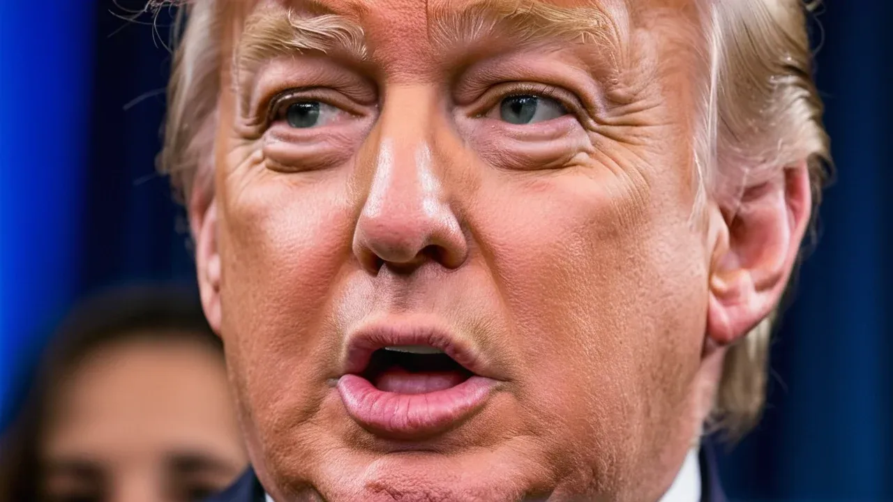 President Donald Trump speaks during the escalating United States campaign against Iran.