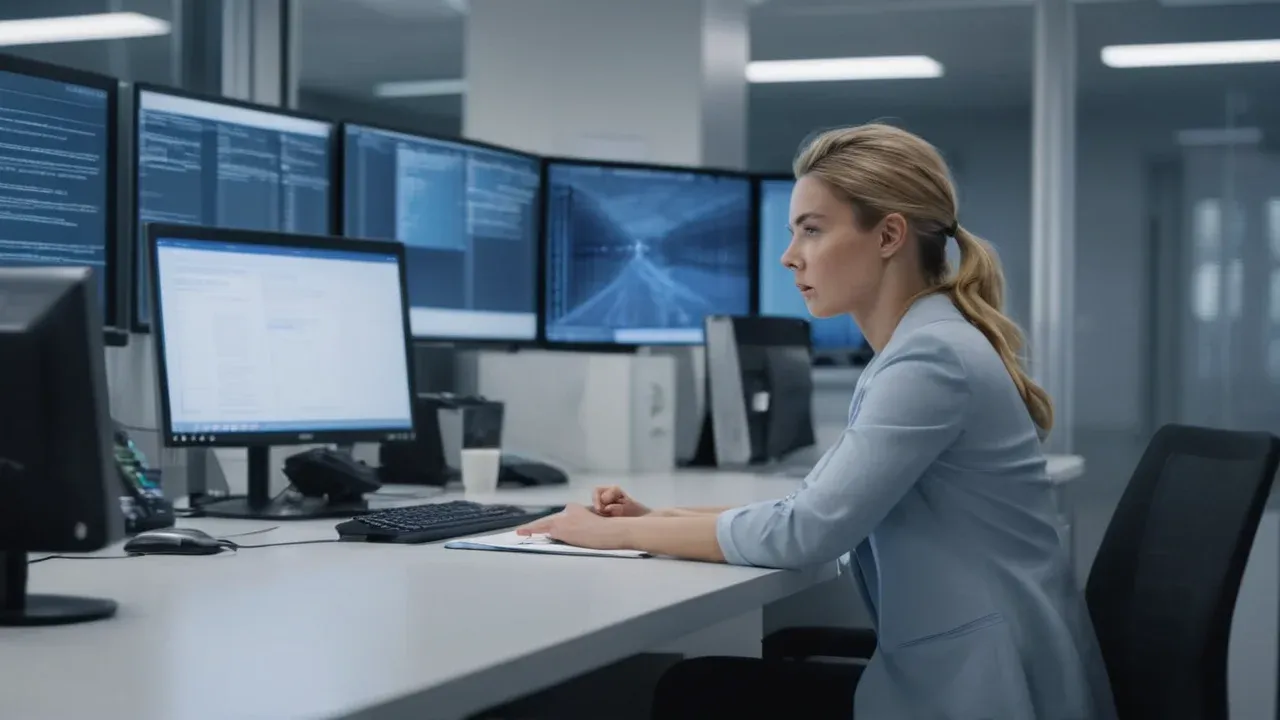 Routine cases moving through an automated lane while a complex exception receives human attention.