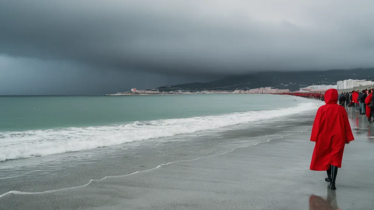 Displaced people confront the human consequences of an overwhelmed border crossing in Ceuta.