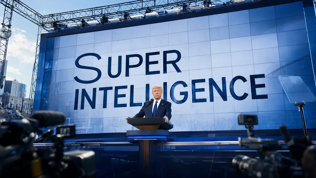 The Executive Order and the Rebranding Strategy Parallel to the signing of the voluntary agreement, President Trump signed an executive order that officially replaced the term "Artificial Intelligence" (AI) with "Super Intelligence" (SI) within the executive branch.