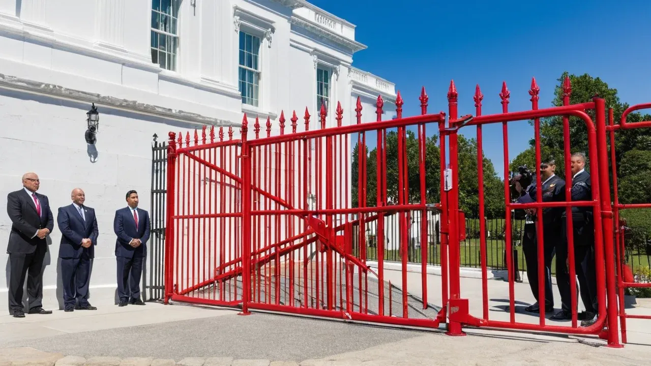 Signal 2: Institutional Friction and Press Access The White House has banned three major news organizations, including CNN and Politico, from White House grounds, prompting legal action.
