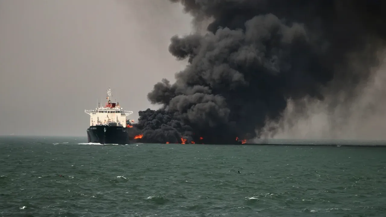Diplomatic Fallout and International Response The strike on the commercial vessel has significant diplomatic implications, complicating ongoing talks regarding shipping through the strait.