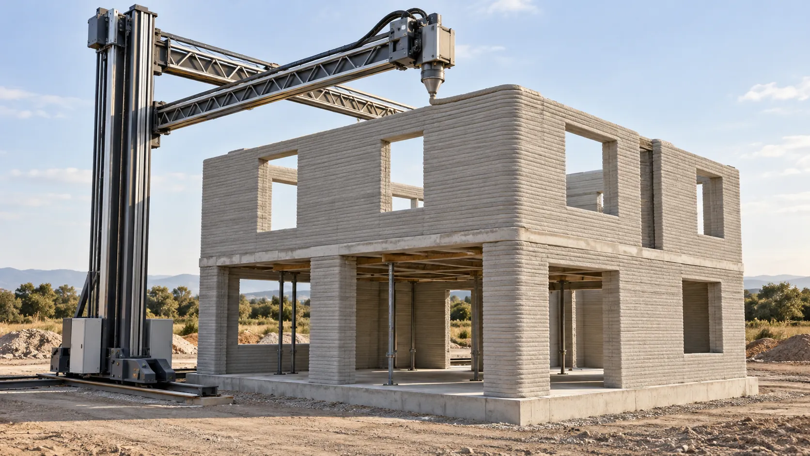ICON plans to scale production and deployment of Titan, its multi-story robotic construction system, and license the technology to external builders.
