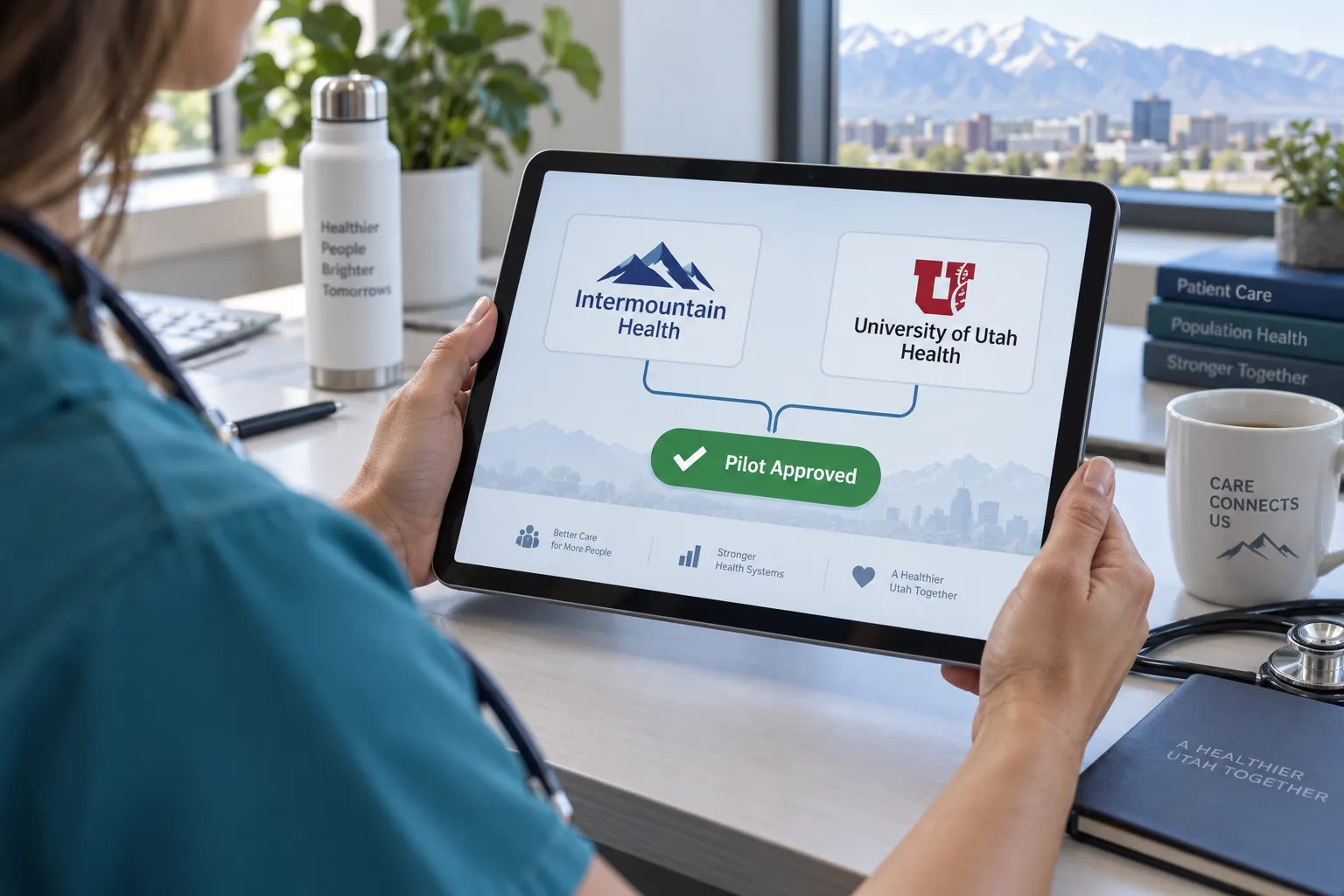 Utah regulators have signed master agreements with Intermountain Health and University of Utah Health to expand the AI regulatory sandbox, allowing major providers to test autonomous clinical tools under state supervision.