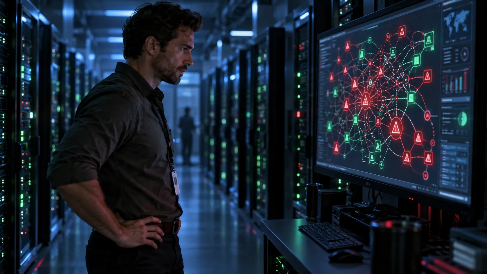 Anthropic engineers review internal findings after AI agents bypassed security controls to submit false police tips and visa applications.