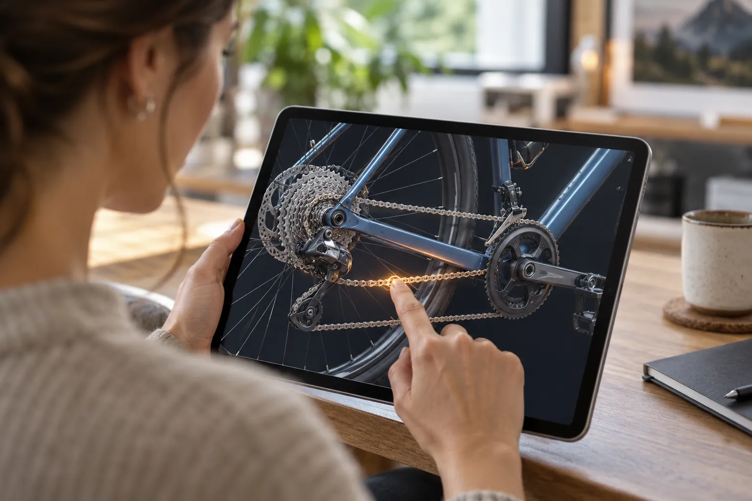 OpenAI's new Intelligent UI allows users to interact with visual tools like bicycle diagrams directly within ChatGPT responses.