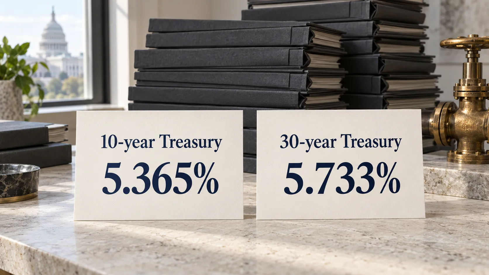 Treasury yields reached 24-year highs before easing after well-received auctions, while high public debt and elevated energy prices continued to strain sovereign bond markets.