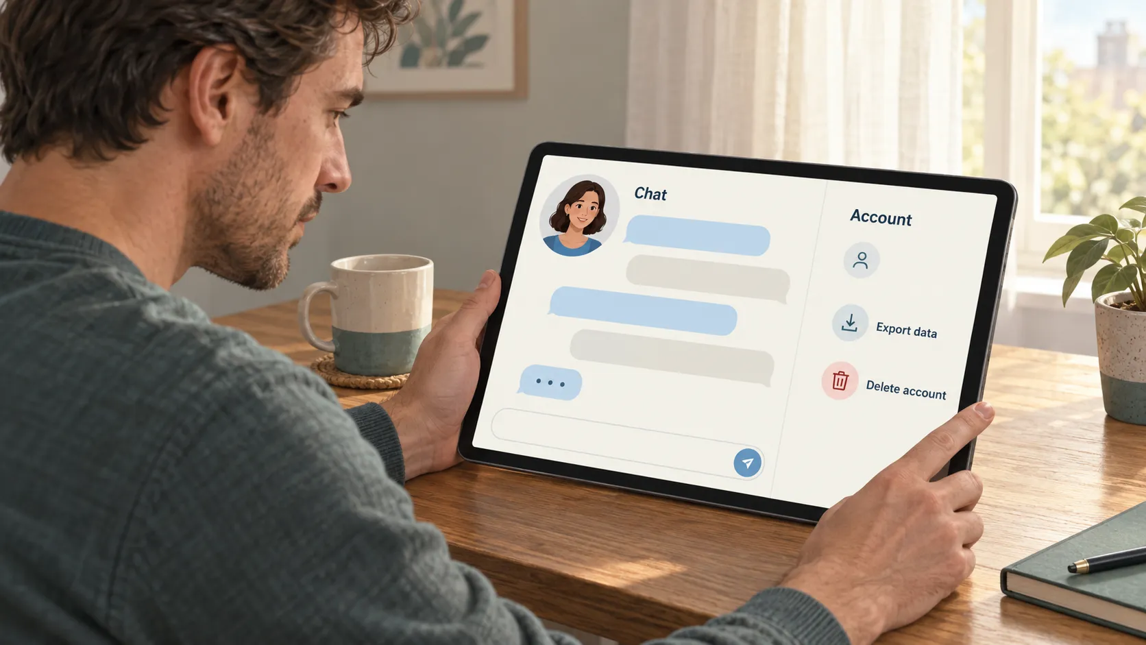 Character.ai says users can continue using the platform and export their data during the sale process, while its long-term future remains uncertain.