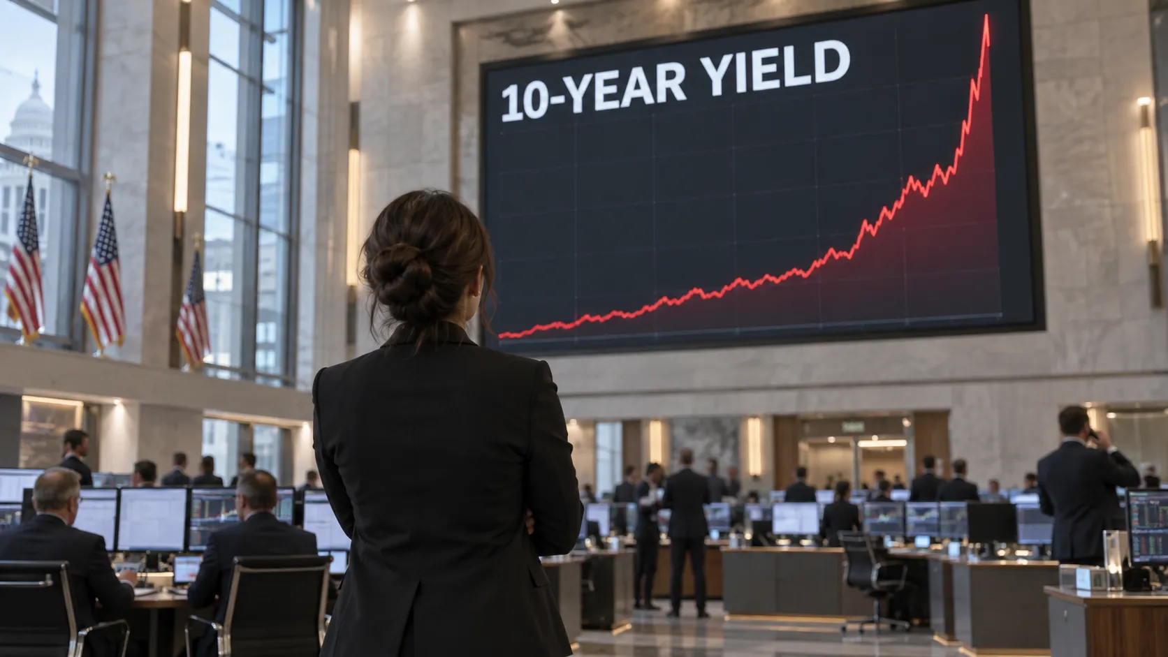 Sovereign debt yields climbed to multi-decade highs as investors demand compensation for inflation and deficit risk.