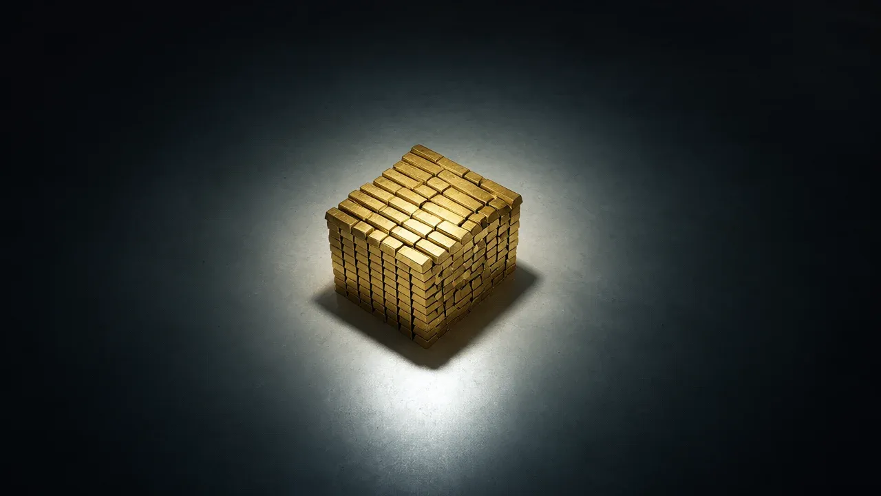 China's record gold imports create a structural floor beneath global bullion prices, preventing deep collapses even as rising U.S. interest rates cap price appreciation.