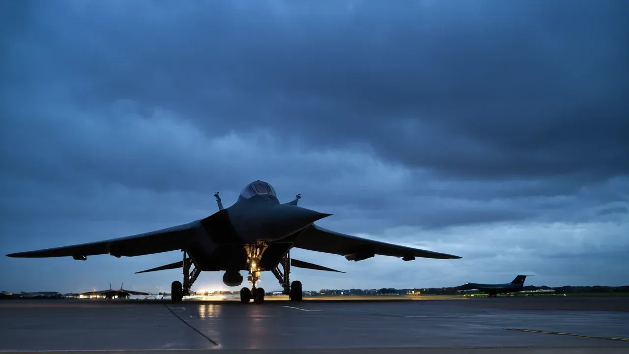 The withdrawal of US B-1 bombers from RAF Fairford follows intelligence assessments linking a foiled terror plot to Iranian involvement.