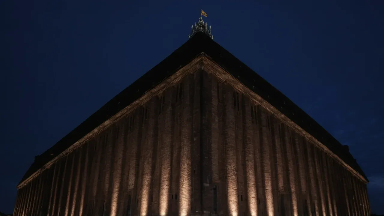 The Palace of Justice in Nuremberg stands as a symbol of international law, where Navi Pillay was attending a forum when she learned she had won the Nobel Peace Prize.