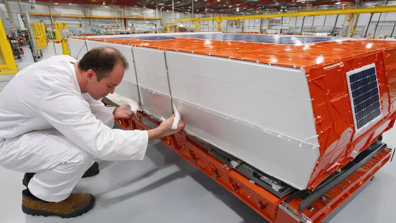 Amazon celebrates a manufacturing milestone for its Kuiper satellite constellation while facing launch delays and broader geopolitical strains on global tech and finance.