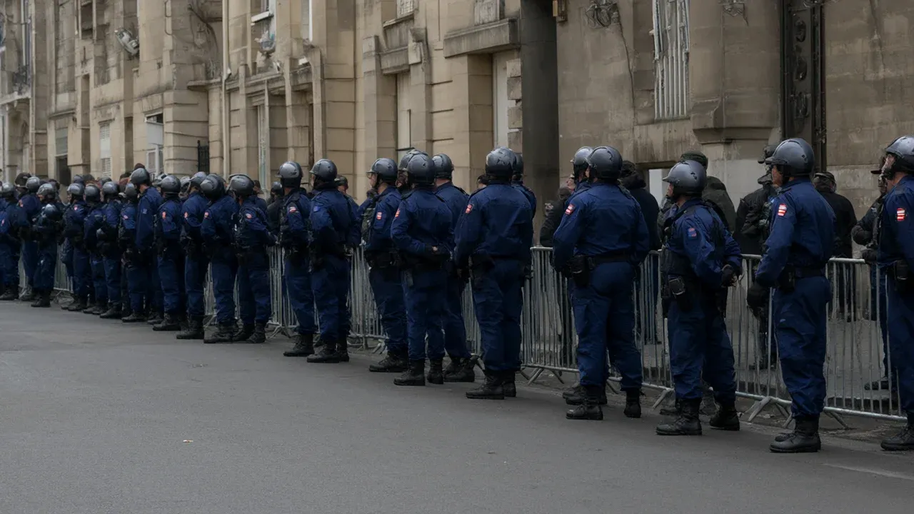 French authorities have suspended the use of stun grenades during student protests following a severe injury incident in Lens.
