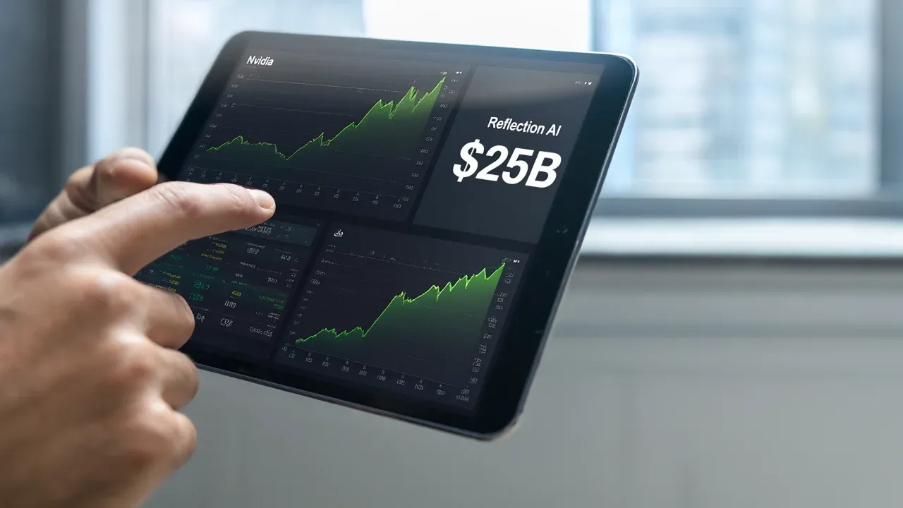 Nvidia is exploring transaction structures to integrate Reflection AI, which holds a valuation of approximately $25 billion.