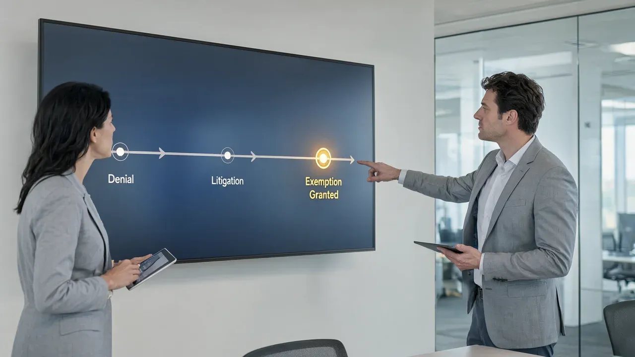 Federal regulators approved a five-year exemption for autonomous truck beacons after years of legal battles and temporary waivers, marking a shift from ad-hoc permissions to structured oversight.