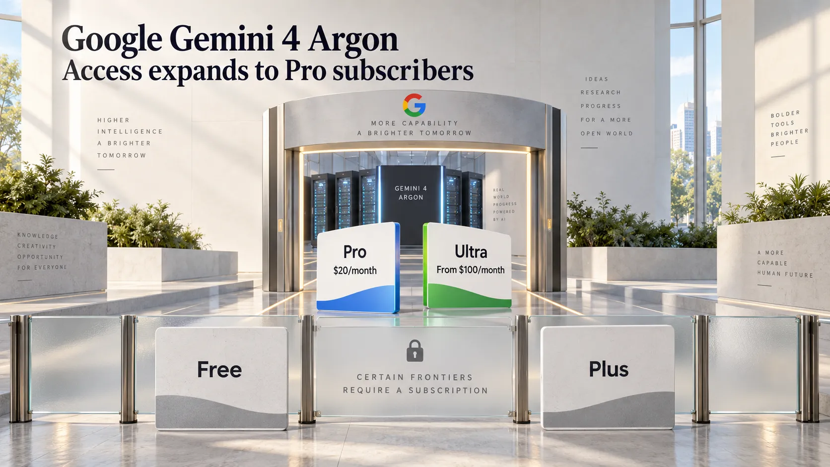 Google is expanding Gemini 4 Argon access to Pro subscribers while continuing to exclude free users and AI Plus subscribers.