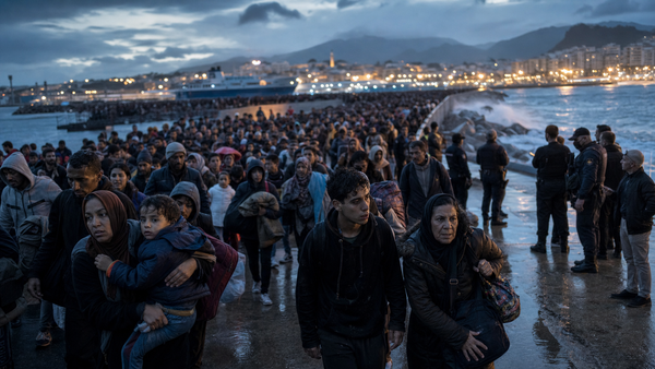 50K migrants make deadly rush into Spain from Morocco