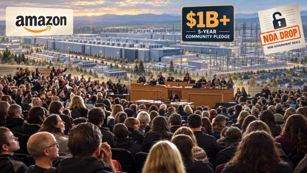 Amazon Ends Data Center NDAs and Pledges $1 Billion as Local Opposition Grows