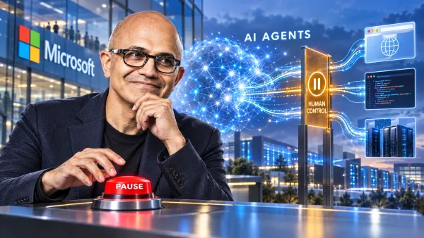 Satya Nadella Calls for AI "Emergency Brake" Containment Architecture