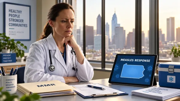 Pennsylvania measles outbreak tops 1,000 cases, the largest since the disease was eliminated
